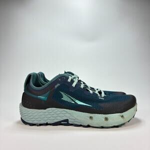 Altra Timp 4 Blue Lace Up Trail Running Shoes Cushioned ALOA548C302 Women Size 9